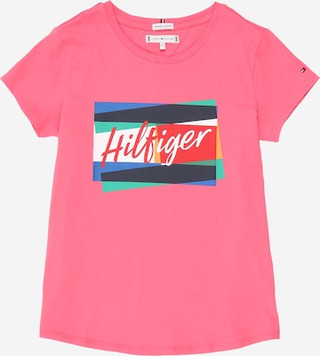 TOMMY HILFIGER T-Shirt in Pink: predná strana