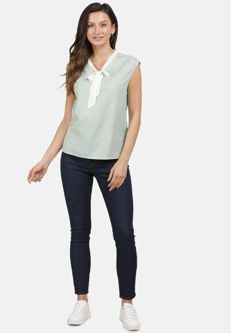 Usha Blouse in Groen: voorkant