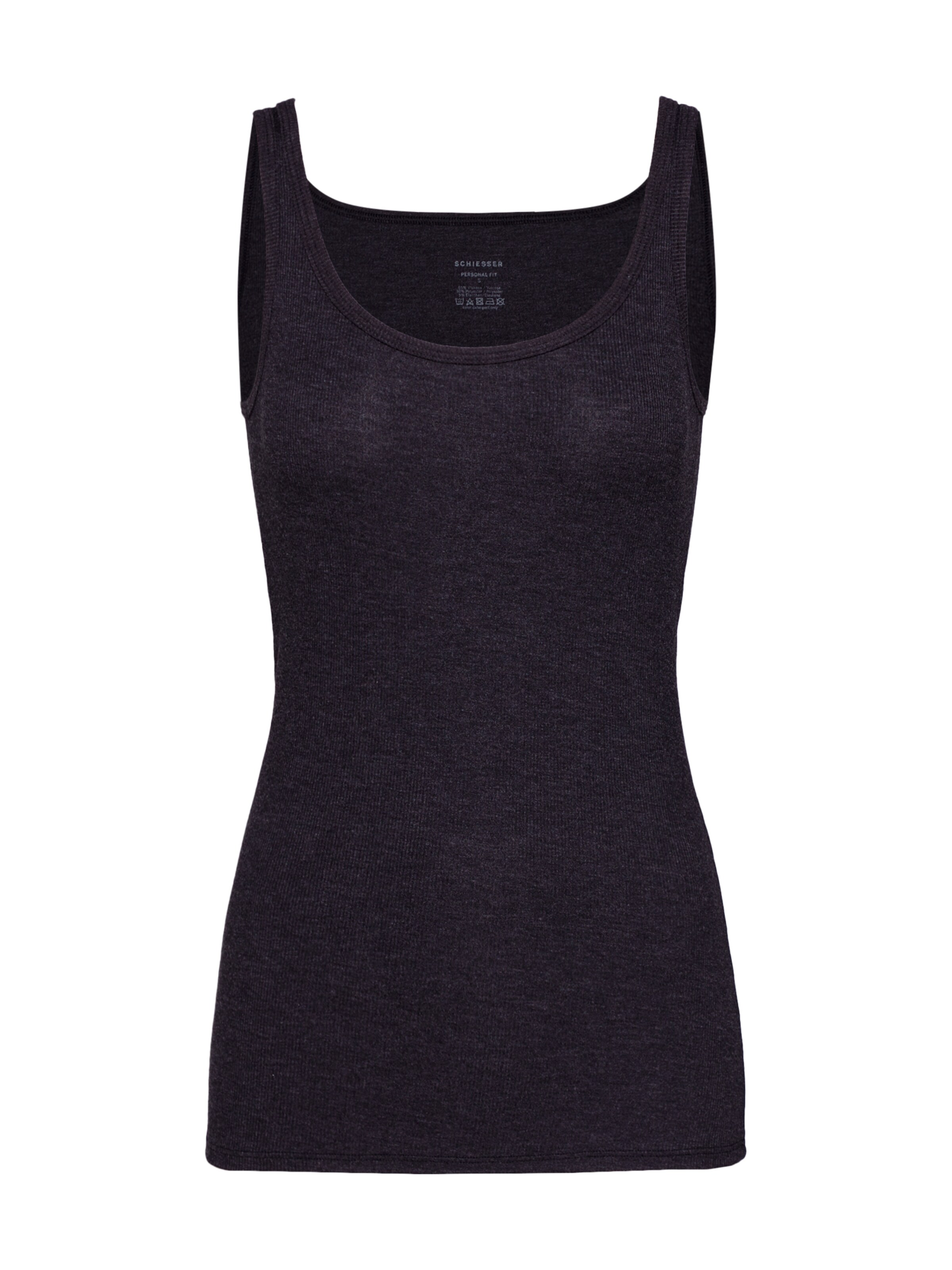 SCHIESSER - Onderhemd in de kleur Zwart