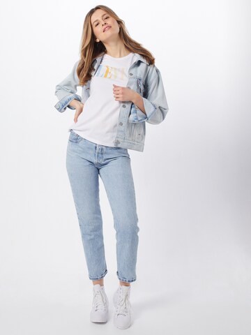 Tricou 'The Perfect' de la LEVI'S ® pe alb