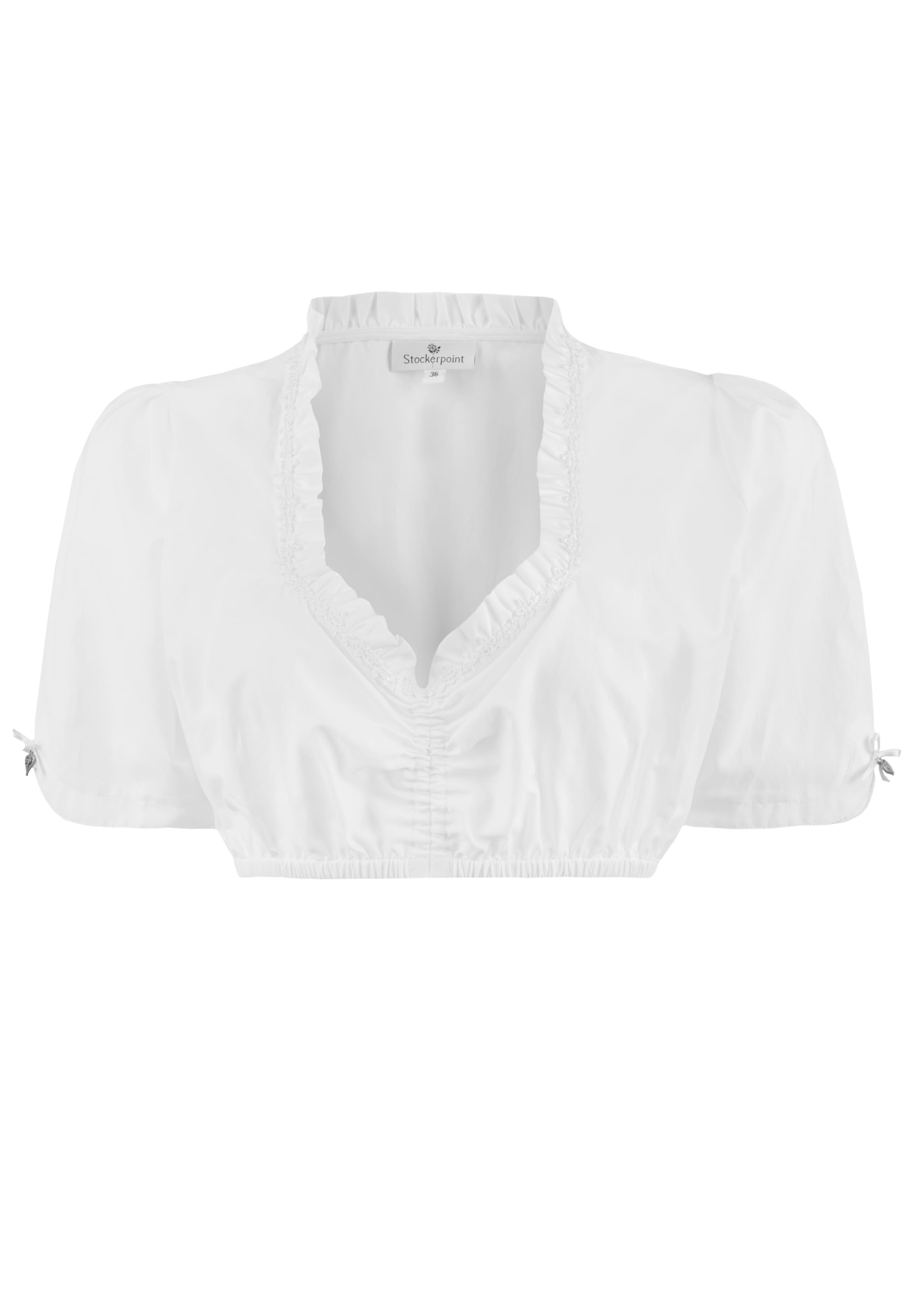 STOCKERPOINT Traditional blouse in White: front