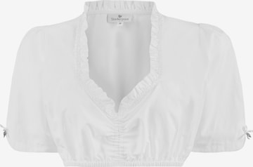 STOCKERPOINT Klederdracht blouse in Wit: voorkant