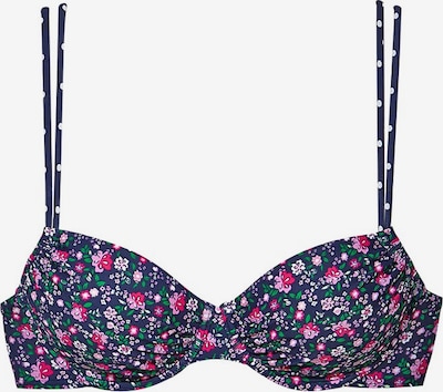 BUFFALO Bikinioverdel 'Evi' i navy / pink / hvid, Produktvisning