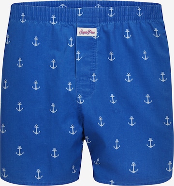 Sugar Pine Boxer shorts 'Anker' in Blue: front