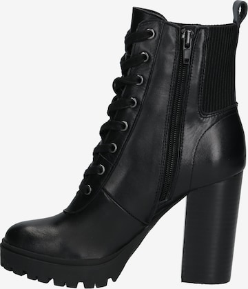 STEVE MADDEN Lace-Up Ankle Boots 'LATCH' in Black: side
