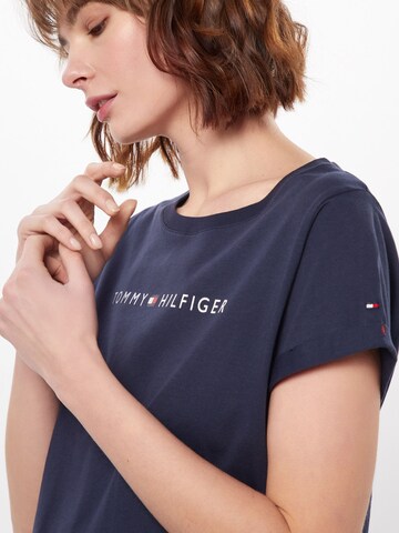 Regular Tricou de la TOMMY HILFIGER pe albastru