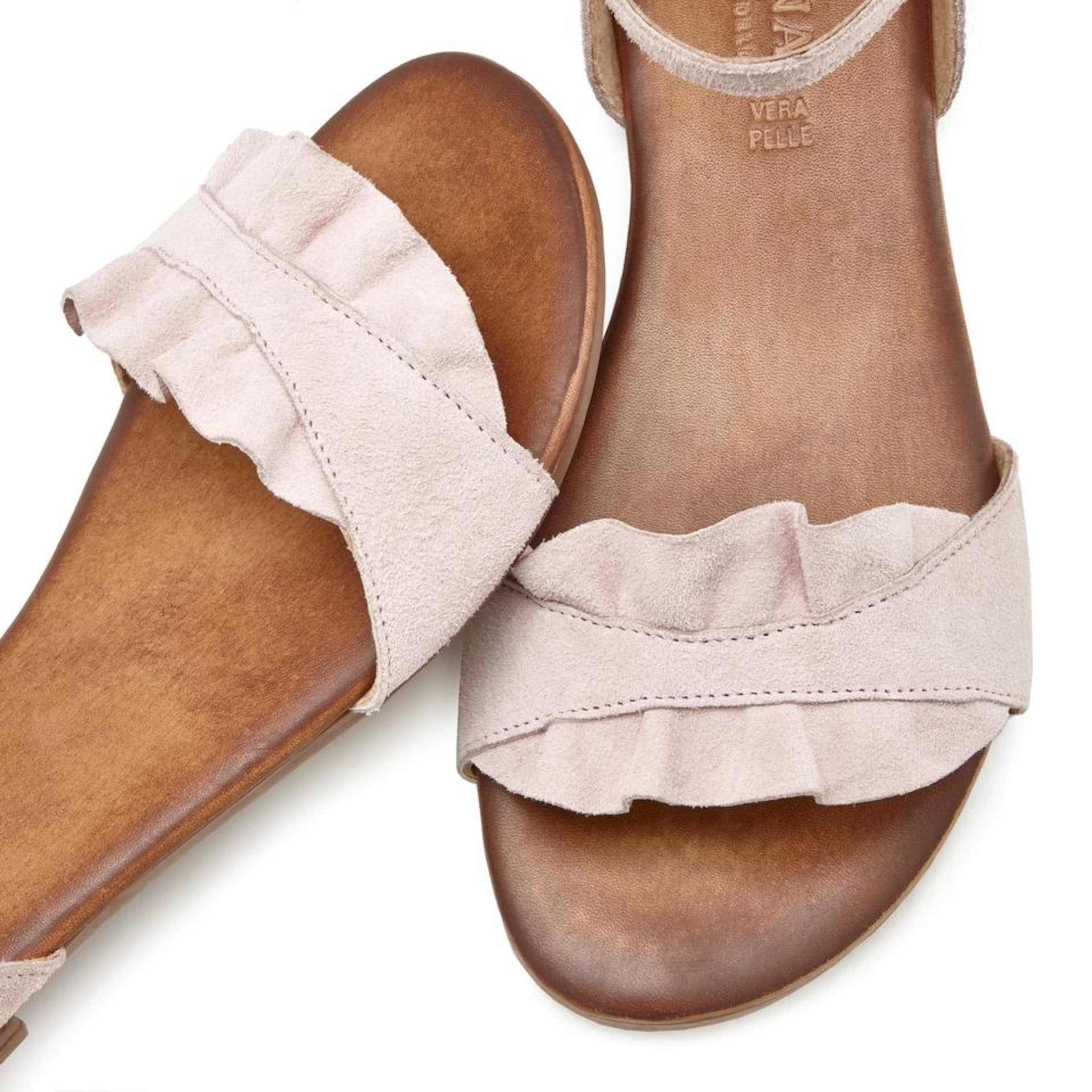 LASCANA Sandal i rosa