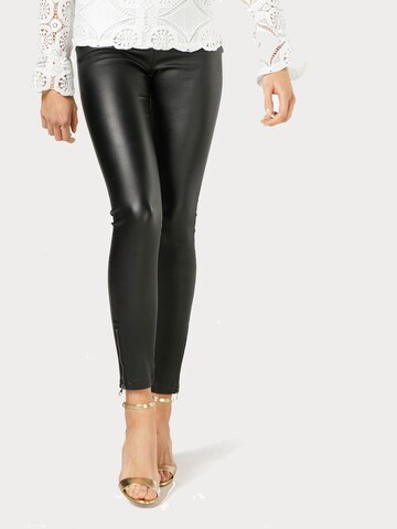 Cream - Skinny Leggings 'Belus-Katy' em preto: frente