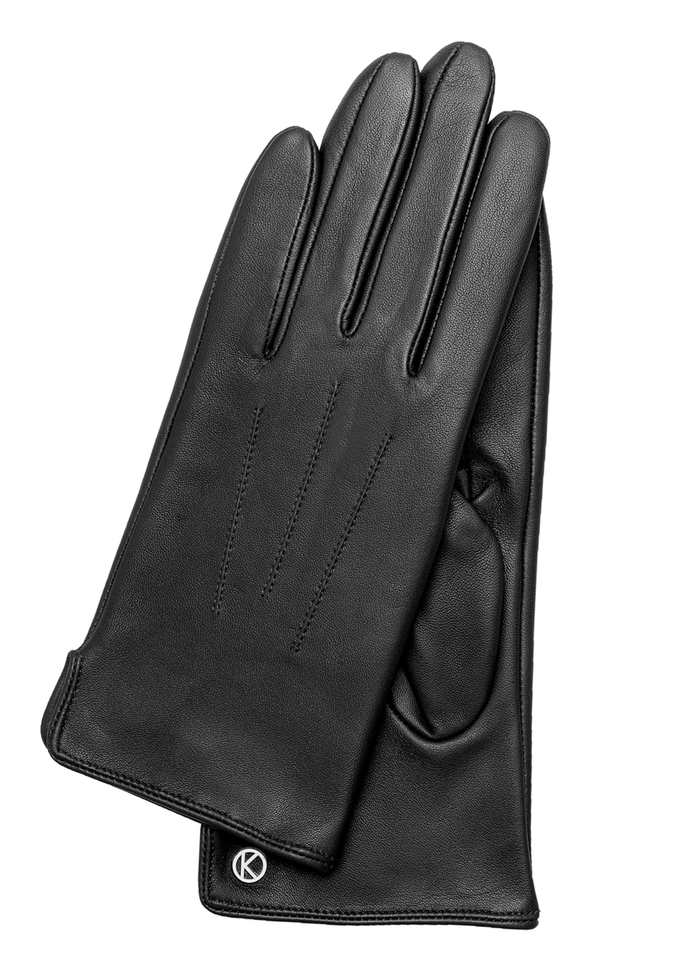 KESSLER Full Finger Gloves 'Carla' in Black: front