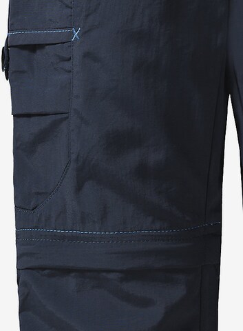 JACK WOLFSKIN Regular Outdoor broek 'Safari' in Blauw