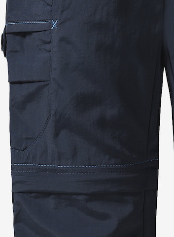 JACK WOLFSKIN Regular Outdoor broek 'Safari' in Blauw