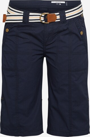 ESPRIT Regular Broek in Blauw: voorkant