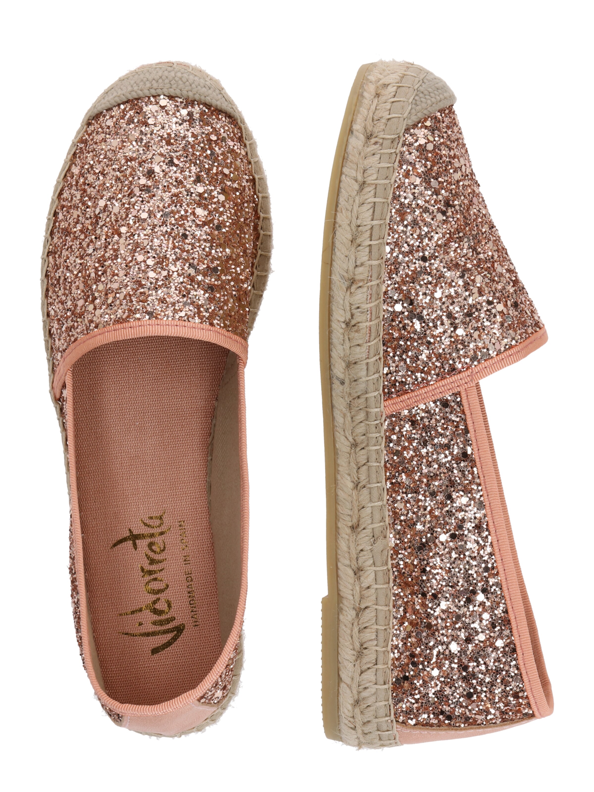 vidorreta espadrilles gold