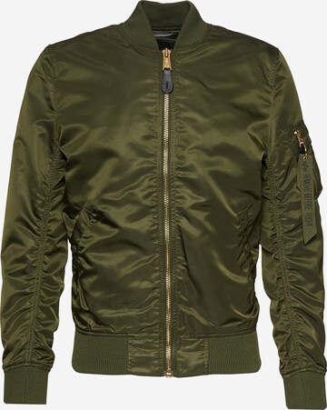 ALPHA INDUSTRIES Tussenjas 'MA-1 VF LW' in Groen: voorkant