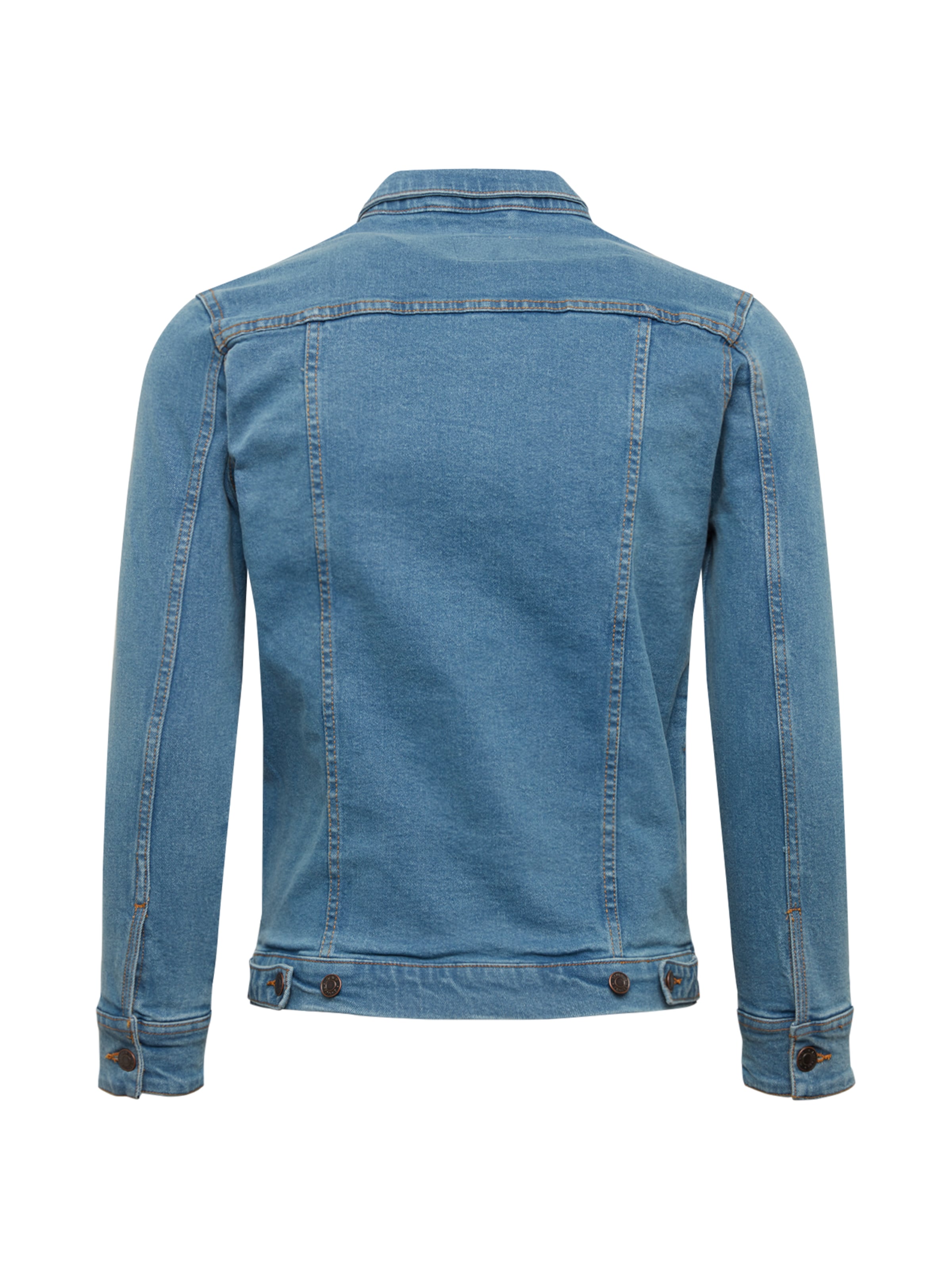 Denim Project Средняя посадка Демисезонная куртка 'Kash' в Синий