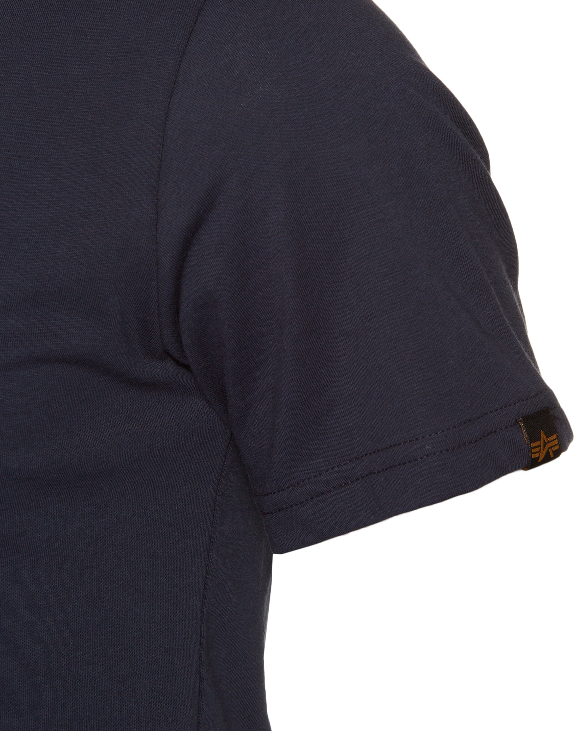 ALPHA INDUSTRIES Tričko - Modrá