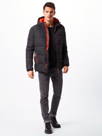 Superdry Jacke in Schwarz