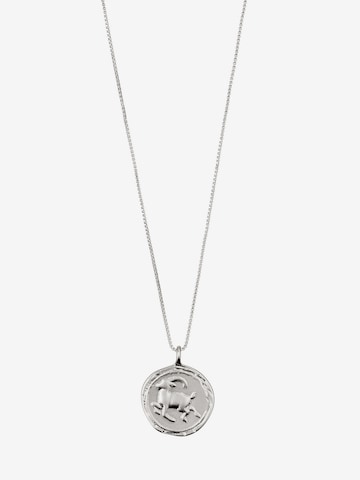 Pilgrim Halsband 'Capricorn Zodiac Sign' i silver