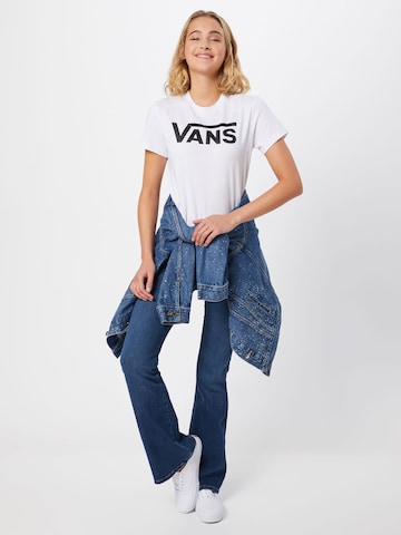 VANS Shirt 'WM FLYING V CREW' in Wit