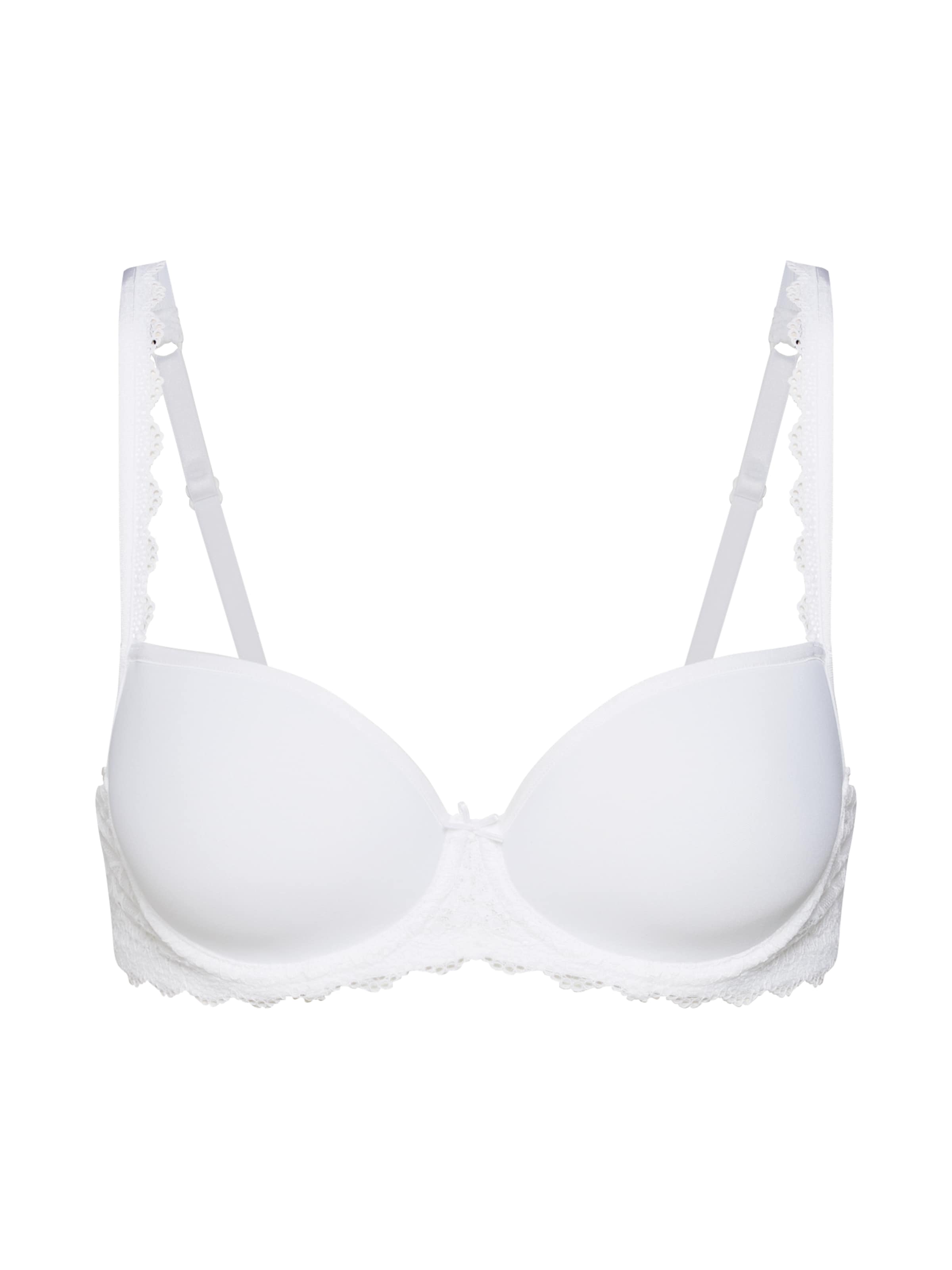 Mey T-shirt BH 'Spacer' in Wit: voorkant