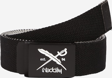 Iriedaily Belt 'Flip the Side' in Black: front
