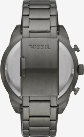 FOSSIL Analoog horloge 'Bronson' in Grijs