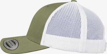 Cappello da baseball 'Retro' di Flexfit in verde