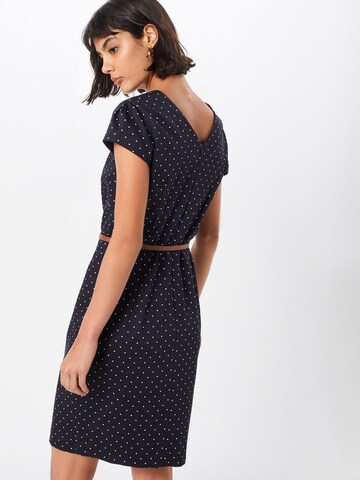 COMMA Dress in Blue: back