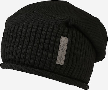 chillouts - Gorra 'Etienne' en negro: frente