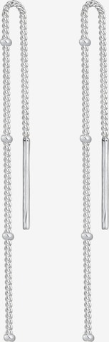 Boucles d'oreilles 'Geo' ELLI en argent : devant