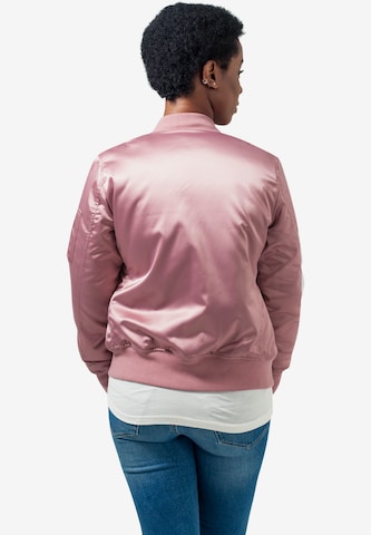 Urban Classics Between-Season Jacket in Pink