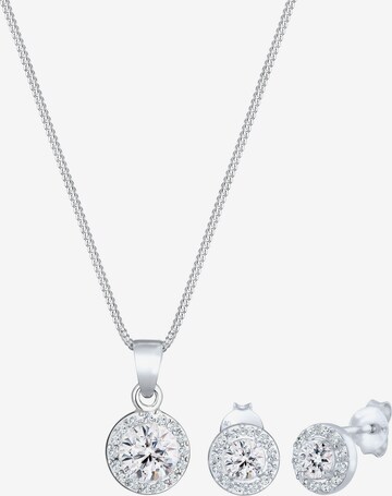 ELLI PREMIUM Jewelry Set in Silver: front