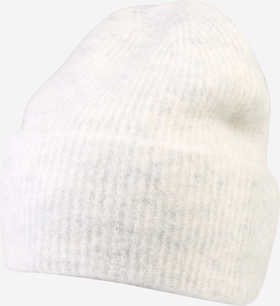 Megzta kepurė iš Samsøe Samsøe, spalva – vilnos balta, Prekių apžvalga