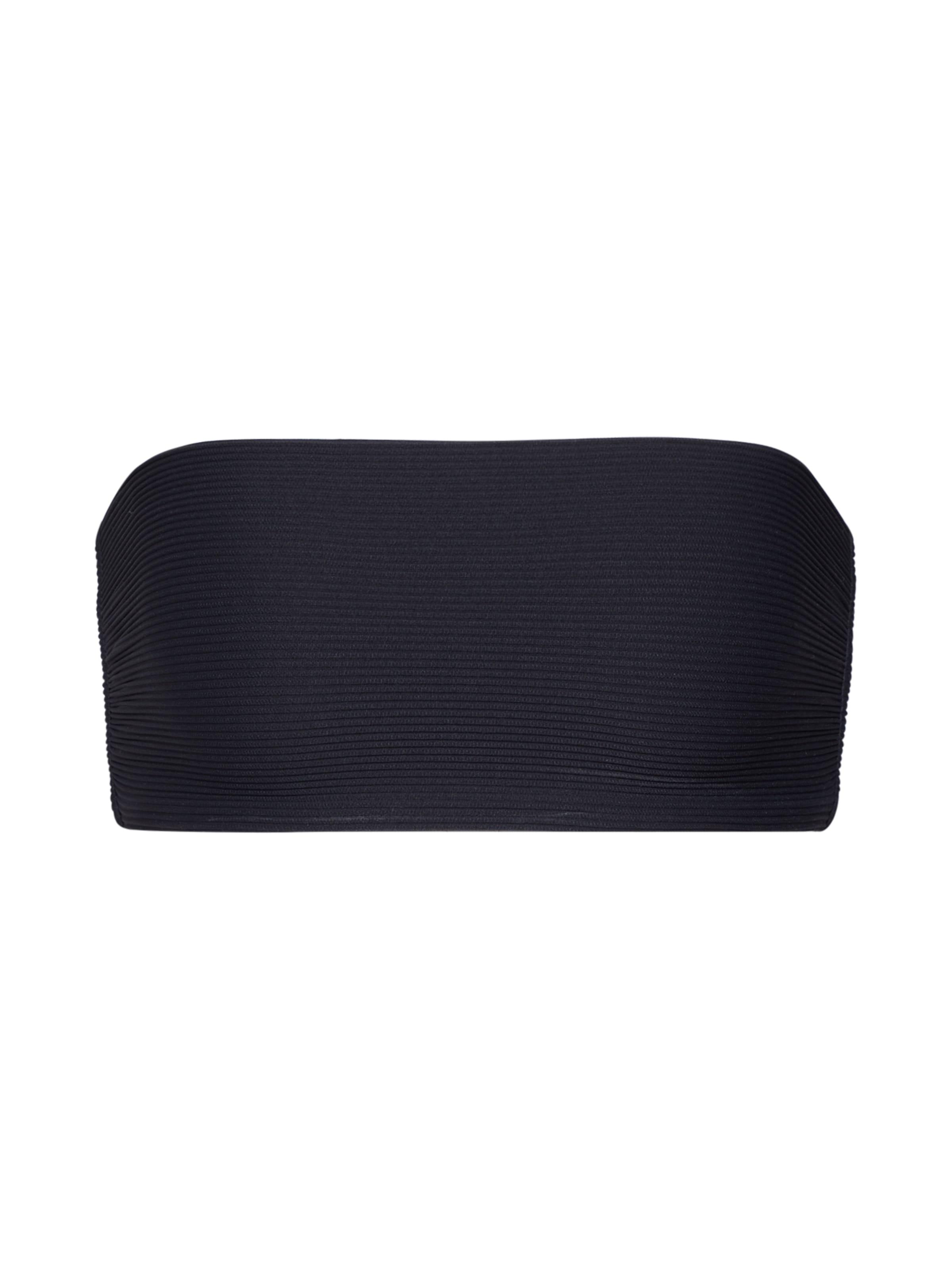 Seafolly Regular Bikinitop in Zwart: voorkant