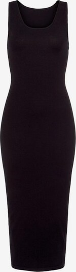 LASCANA Knitted dress in Black, Item view