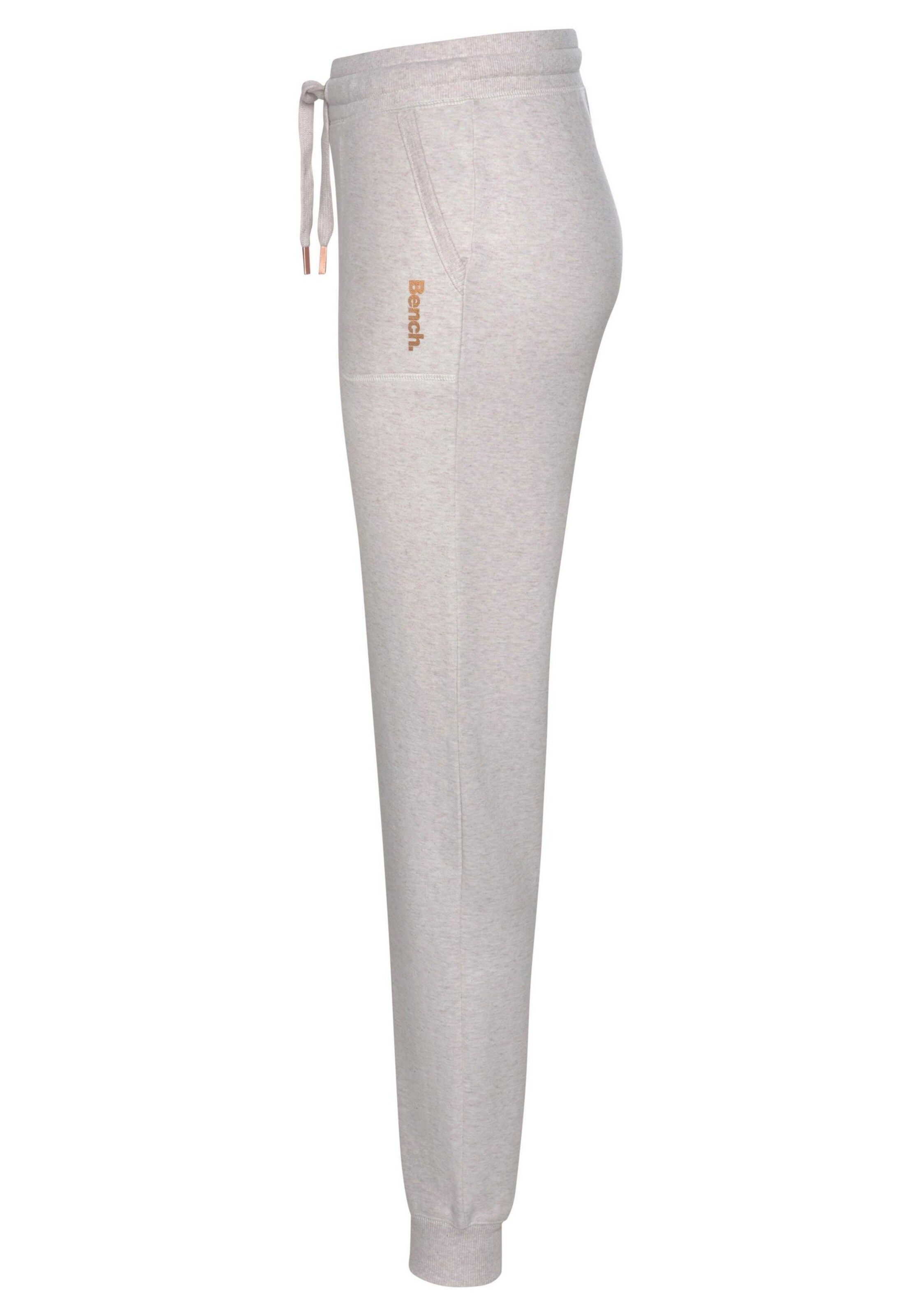 BENCH Tapered Loungehose in Beige