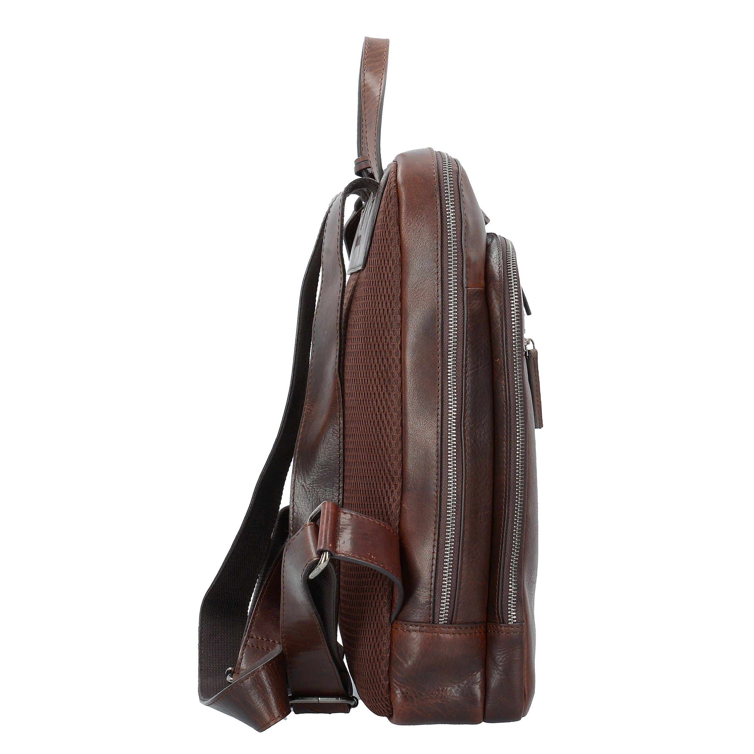 LEONHARD HEYDEN Backpack 'Roma' in Brown