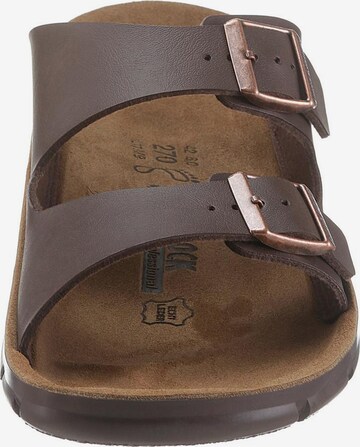 BIRKENSTOCK Pantolette in Braun