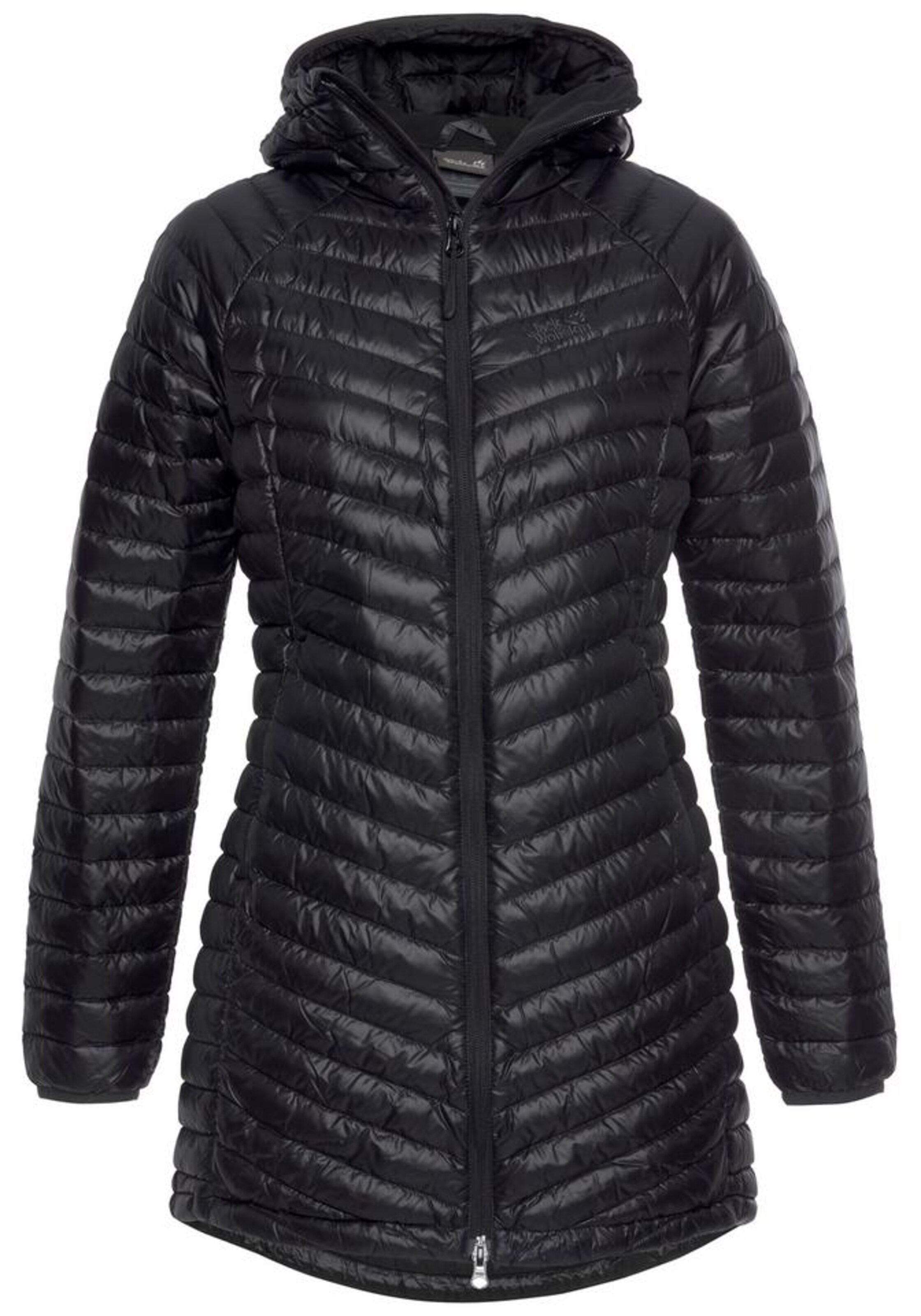 JACK WOLFSKIN - Mantel 'Atmosphere' in schwarz