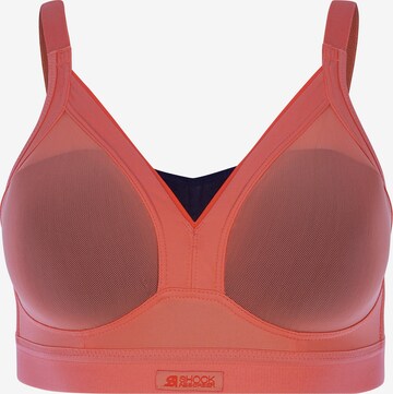 Triangle Soutien-gorge de sport SHOCK ABSORBER en rose : devant