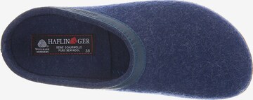 HAFLINGER Hausschuh 'Torben' in Blau