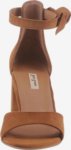 Paul Green Strap Sandals in Brown