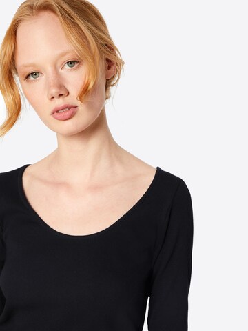 Samsøe Samsøe Shirt 'Alexa tee 7542' in Black