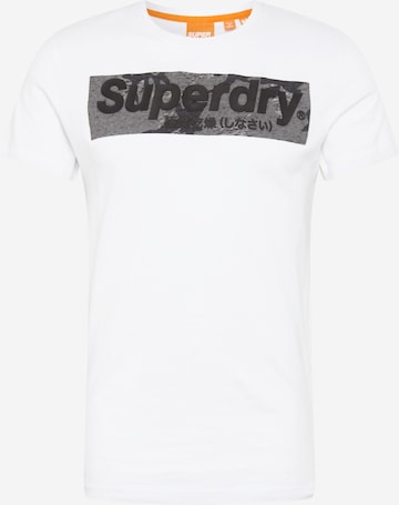 Superdry T-Shirt in Weiß: predná strana