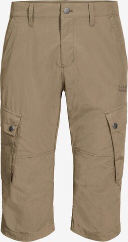 JACK WOLFSKIN Regular Outdoorhose 'Desert Valley' in Beige: predná strana