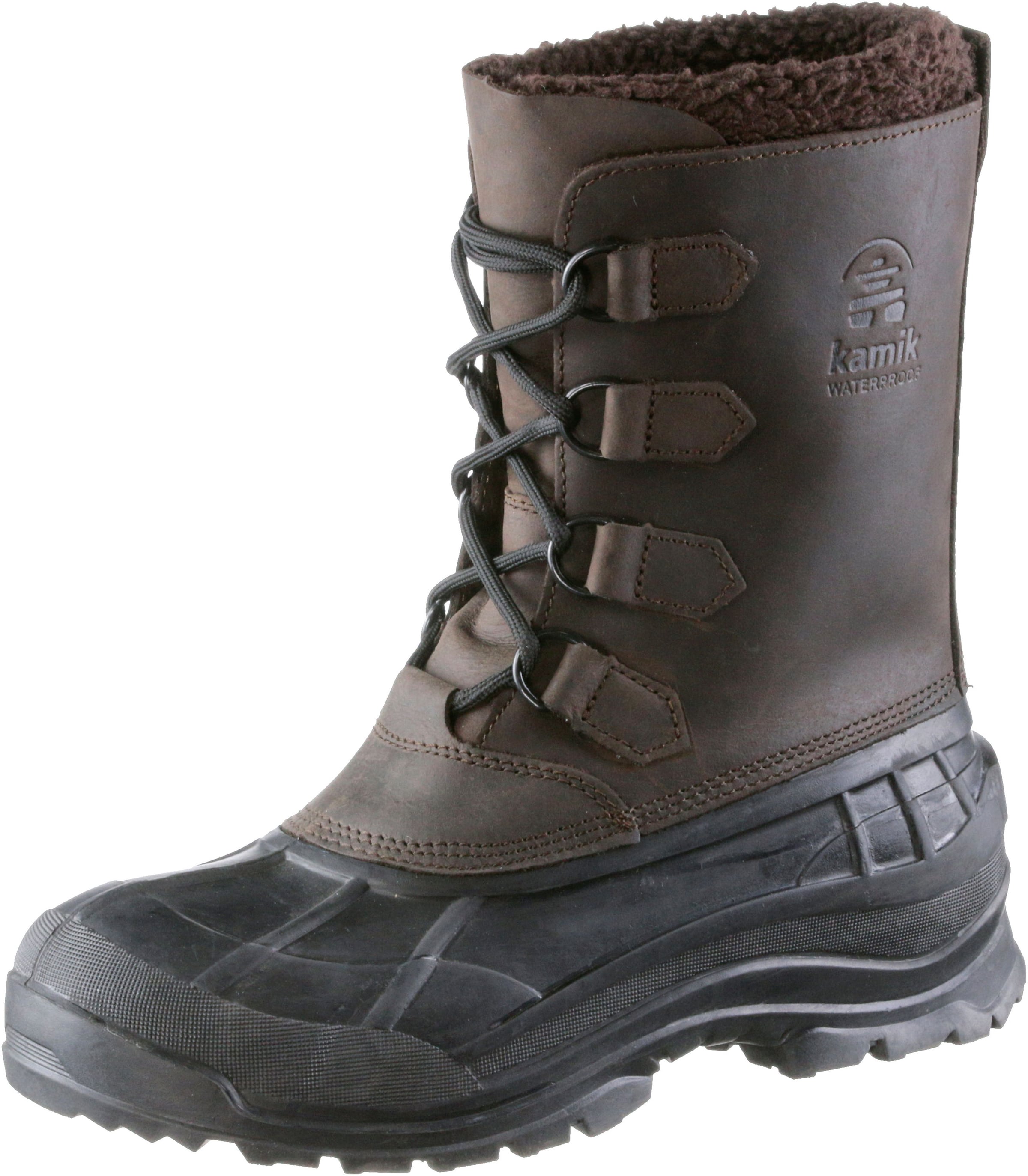 Kamik - Bota de neve 'Alborg' em castanho: frente