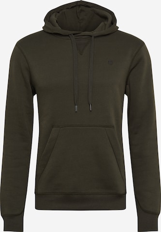 G-Star RAW Sweatshirt 'Premium Core' i grön: framsida