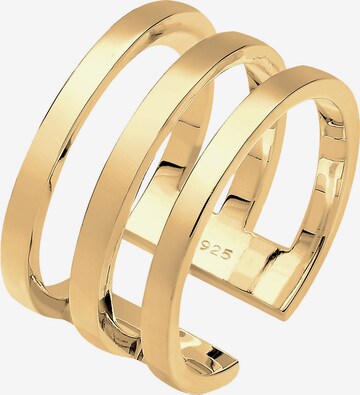 ELLI Ring 'Geo' in Gold: predná strana