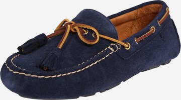 Polo Ralph Lauren Moccasin 'ANDERS LOAFR-SLIP-ONS-DRIVER' in Blue: front
