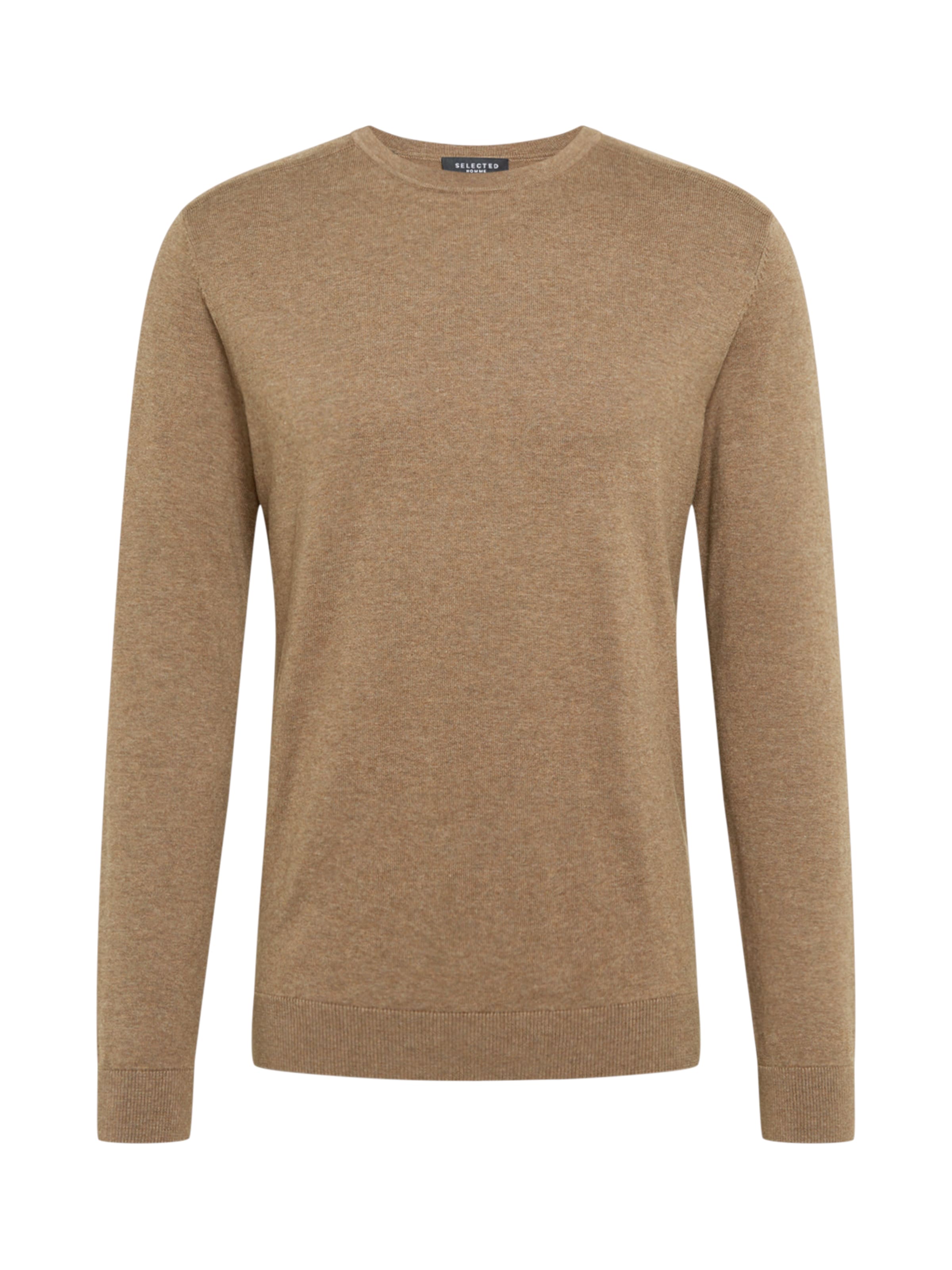 SELECTED Sweater 'SLHBerg' in Beige: front